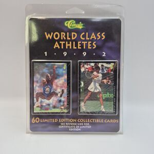 Classic World Class Athletes by Classic sports card set 1992 60 cards limited